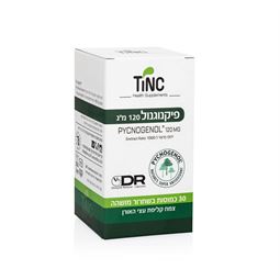 פיקנוגנול 120 מ"ג 30 כמוסות tinc - רפואת צמחים